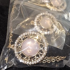 Brand new necklace and earing set